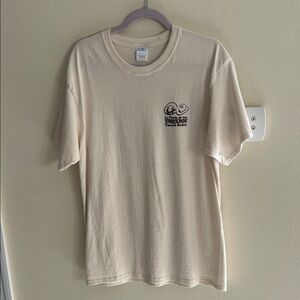 Port & Company 100% cotton cream western Tucson rodeo cowboy T-shirt L